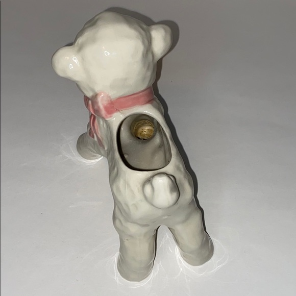 Vintage lamb ceramic planter vase - Picture 4 of 4